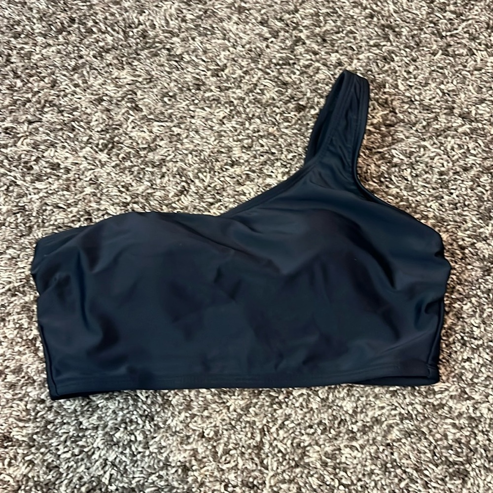 One shoulder bikini top